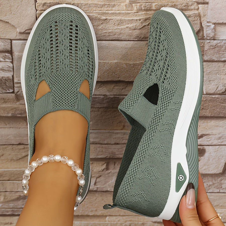 AirWeave™ Breathable Slip-On Sneakers