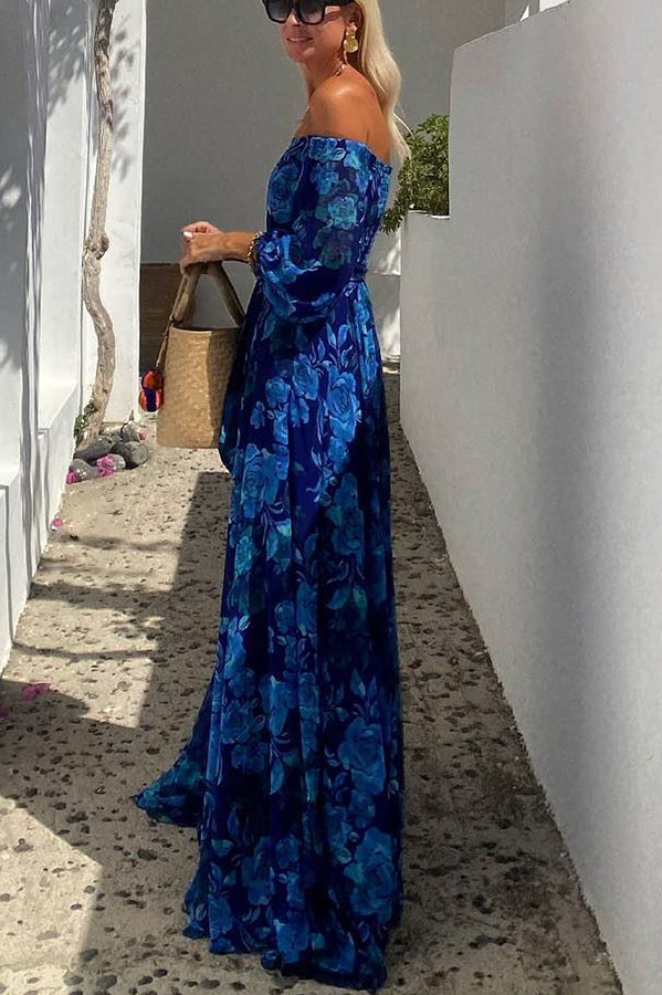 Elance™ | Off-Shoulder Floral Dress