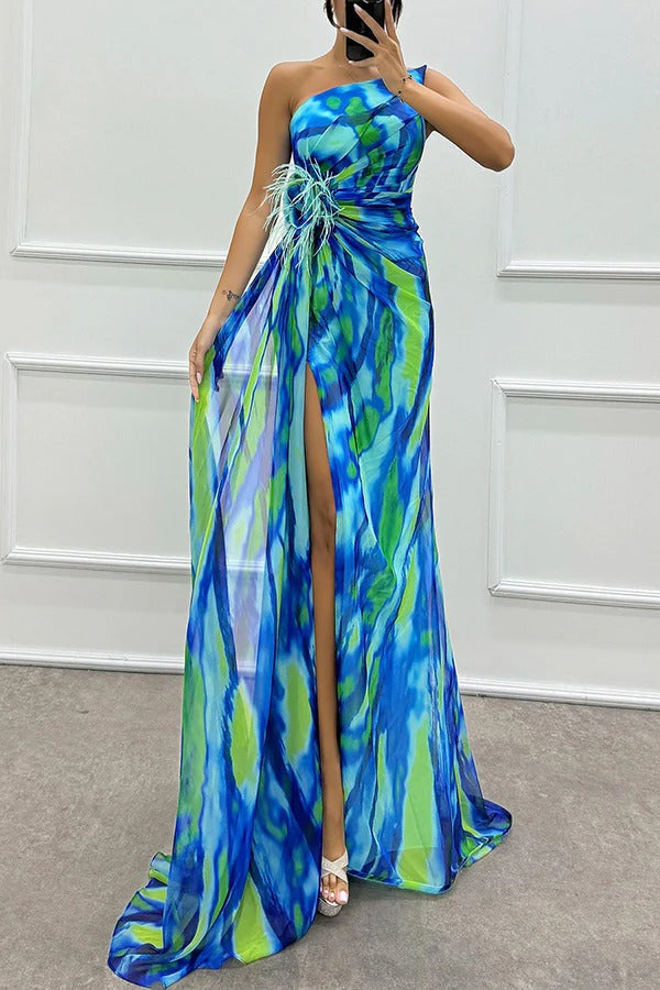 Elance™ | Luxe Vibrant Maxi Dress
