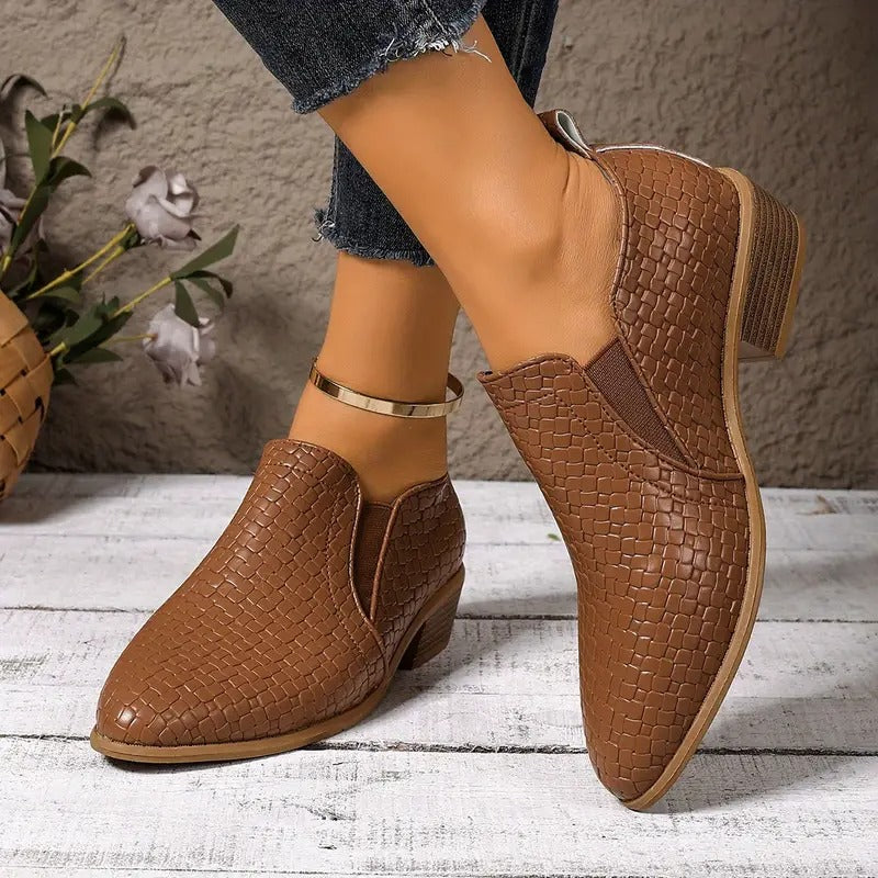 Ava&Claire | Orthopedic Leather Oxford Shoes