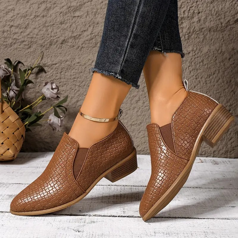 Ava&Claire | Orthopedic Leather Oxford Shoes