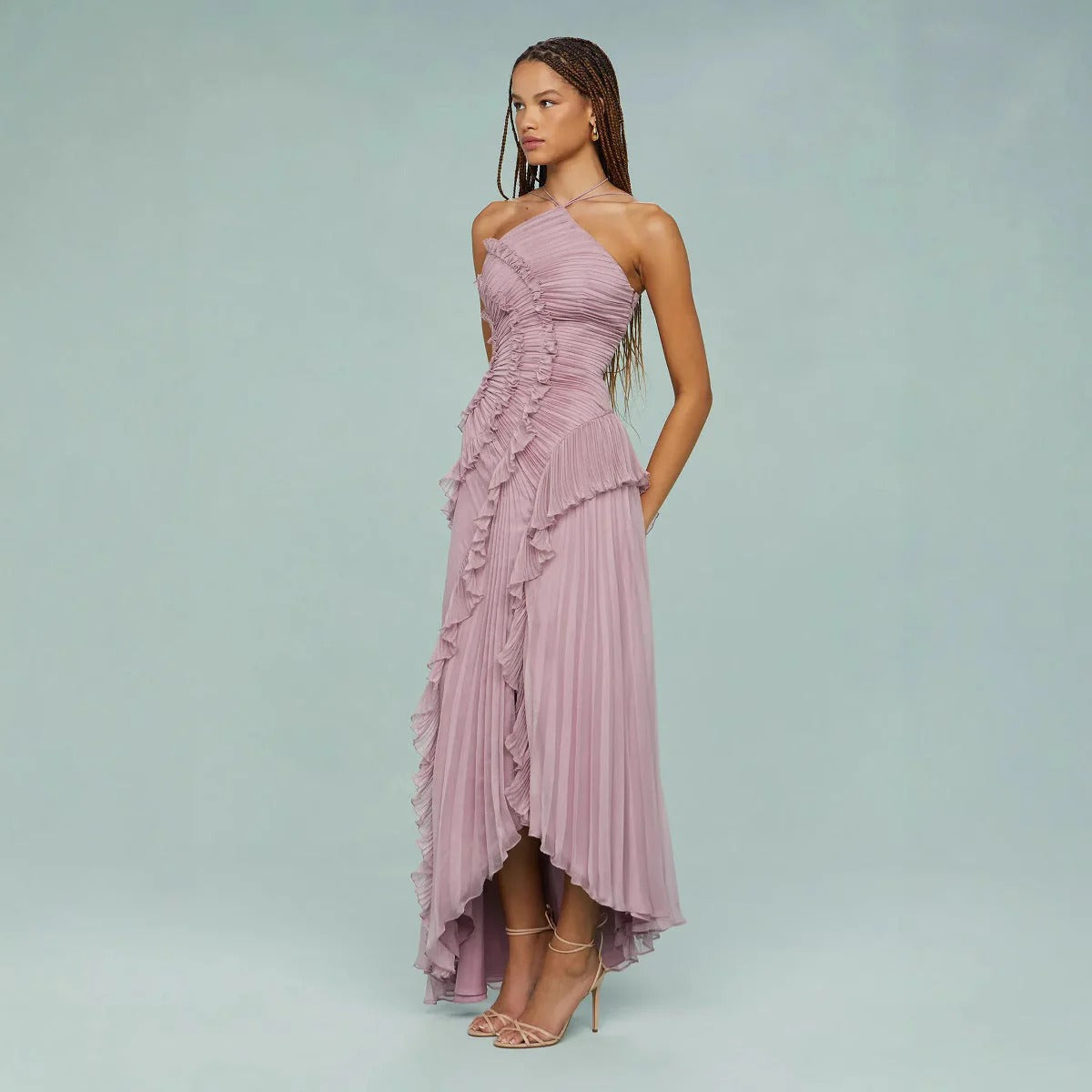 Elance™ | Ruffled Long Dress