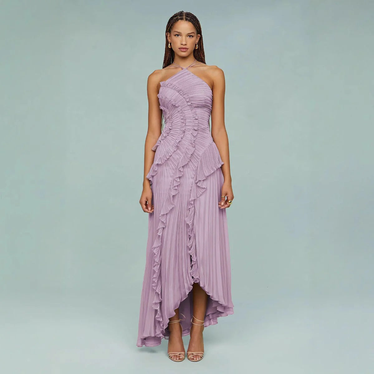 Elance™ | Ruffled Long Dress