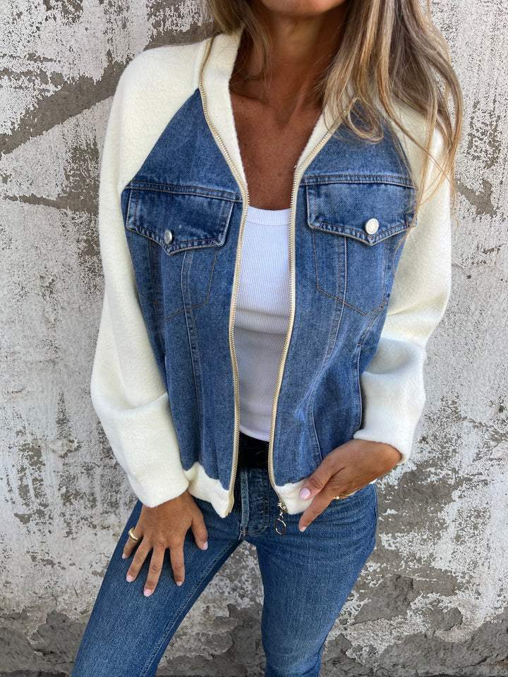 Ava&Claire - Zoe™ Stylish Denim Jacket