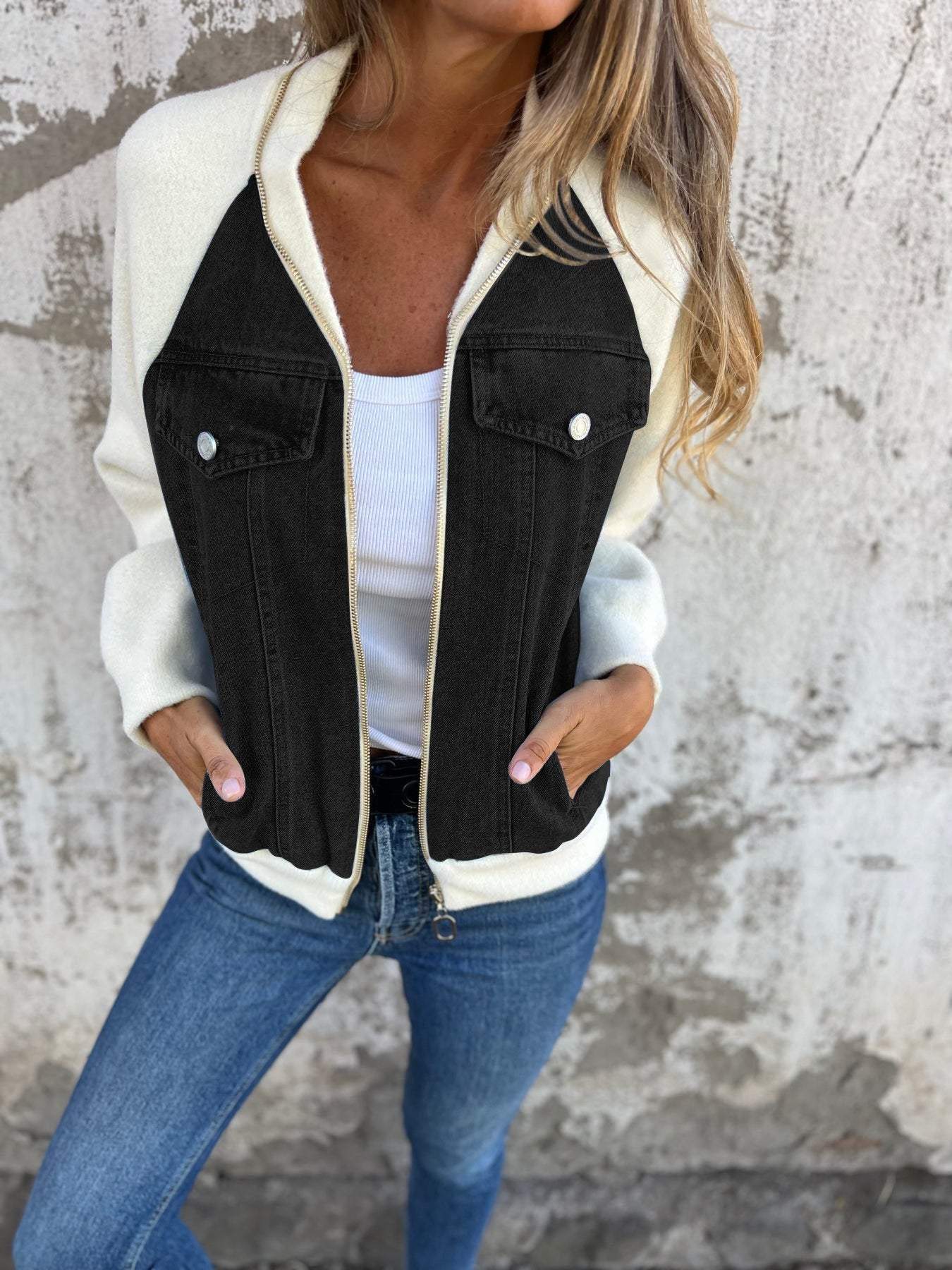 Ava&Claire - Zoe™ Stylish Denim Jacket