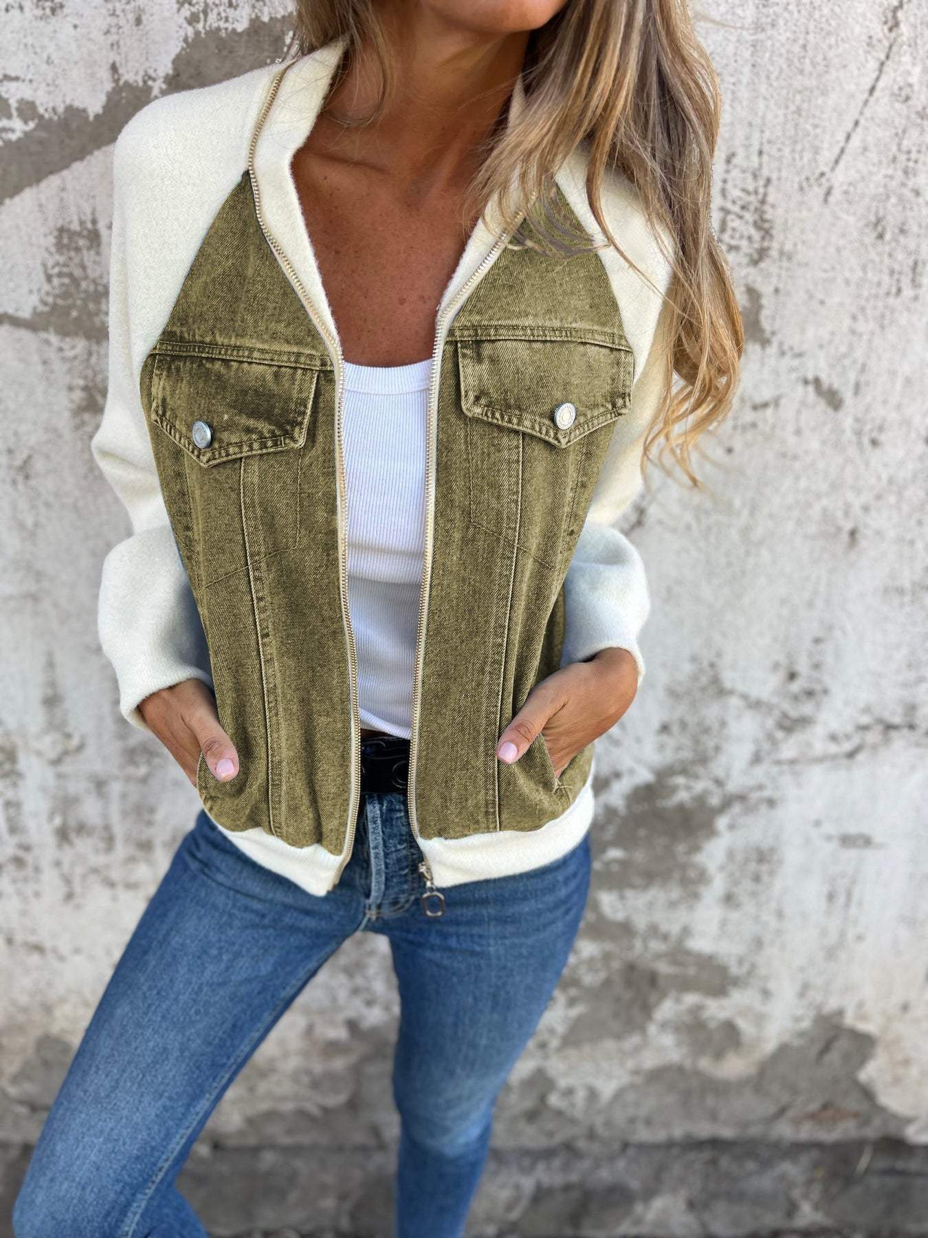 Ava&Claire - Zoe™ Stylish Denim Jacket