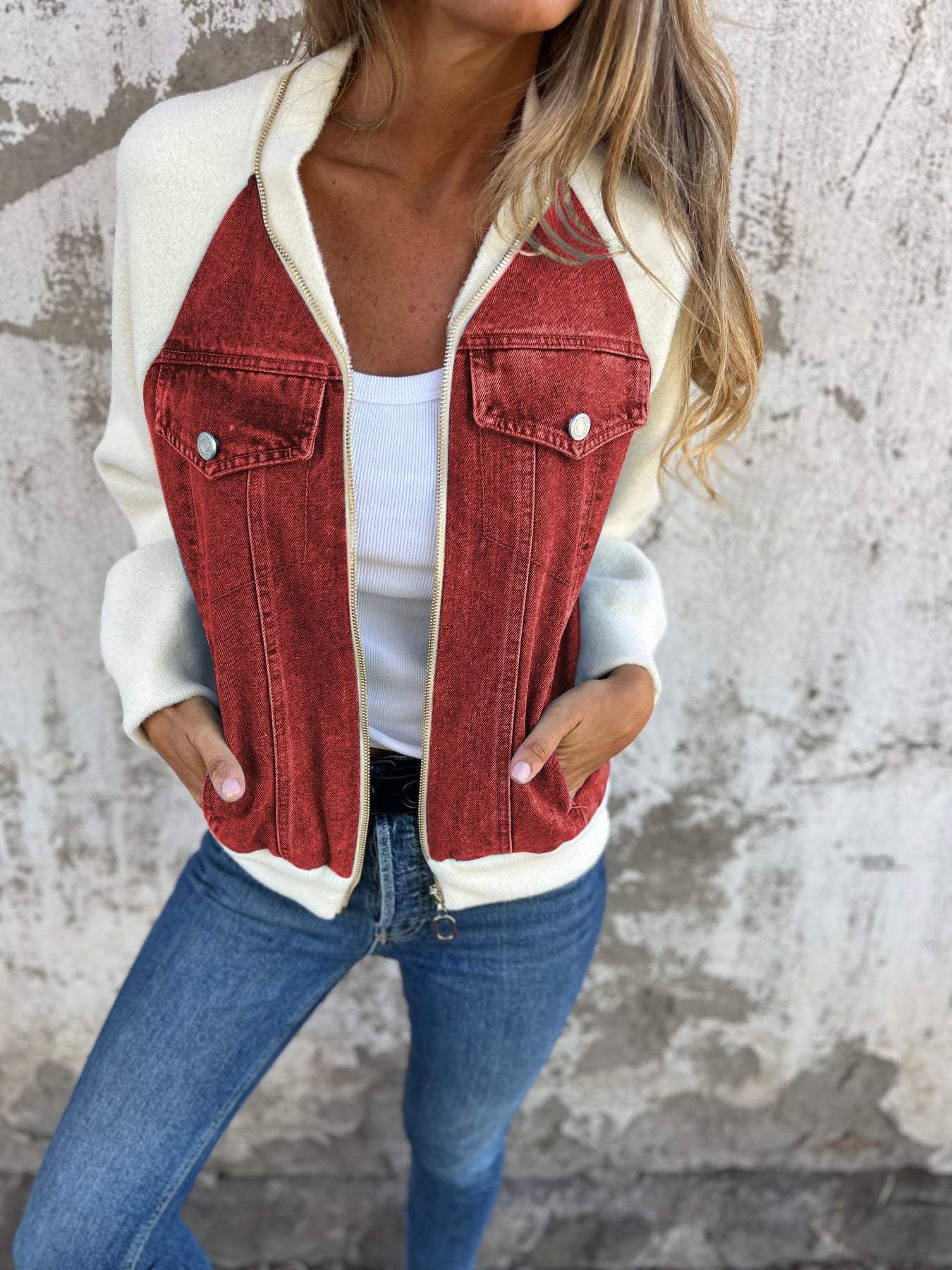 Ava&Claire - Zoe™ Stylish Denim Jacket