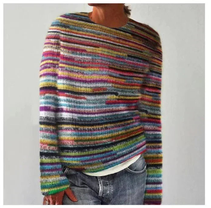 Elance™ | Luxe Retro Knit Sweater