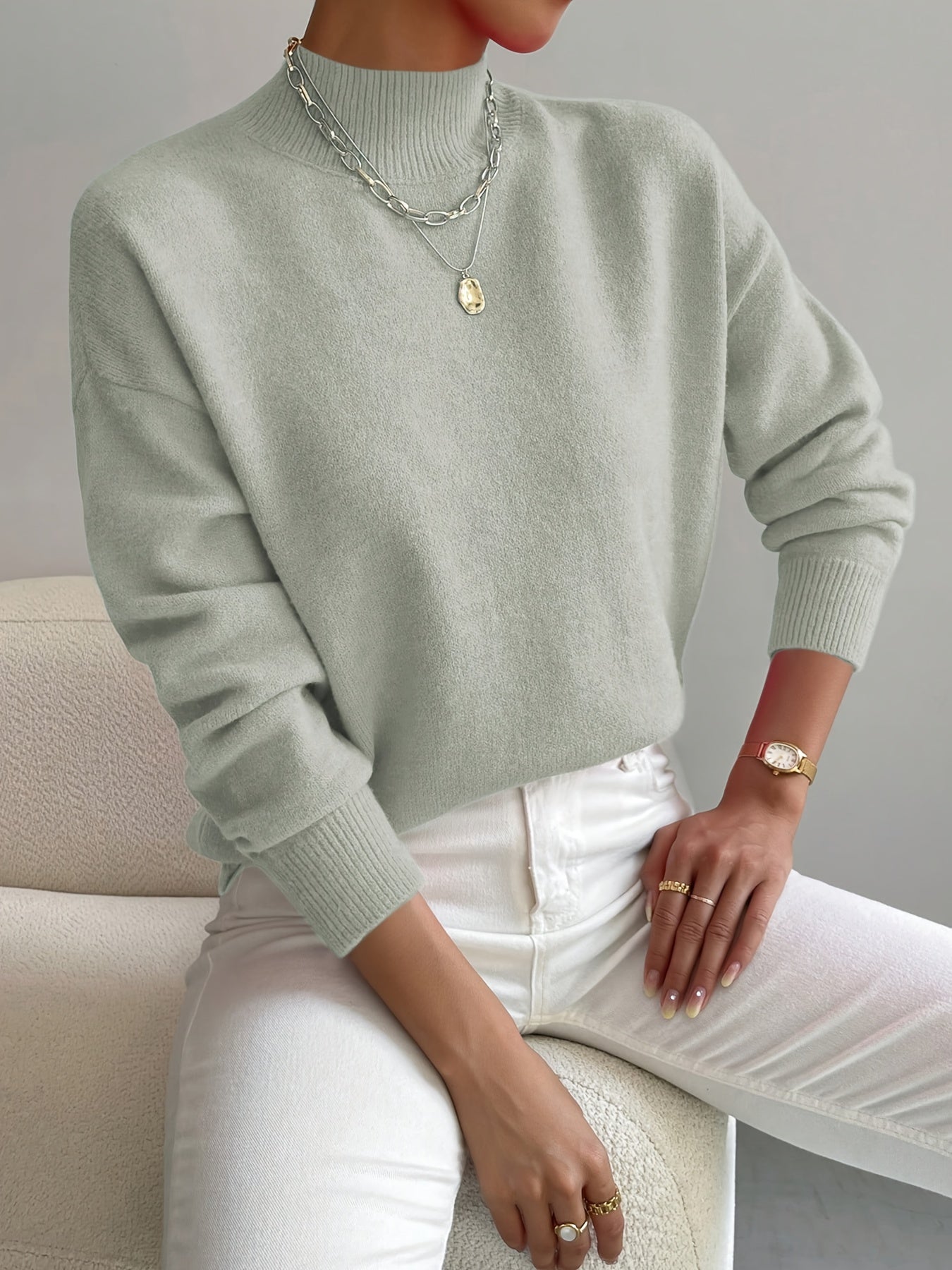 Hadley™ – Turtleneck Sweater for Effortless Elegance