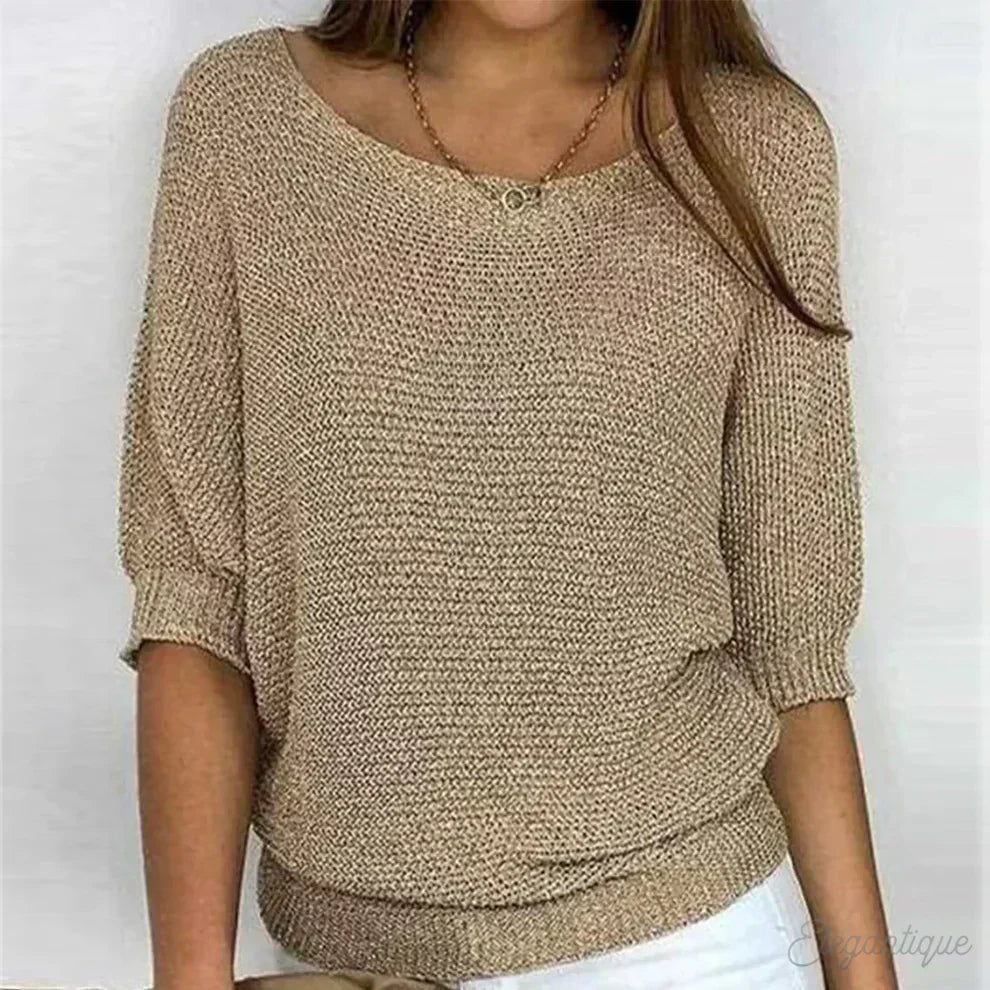 Ava&Claire | Eunice Relaxed Knit Top